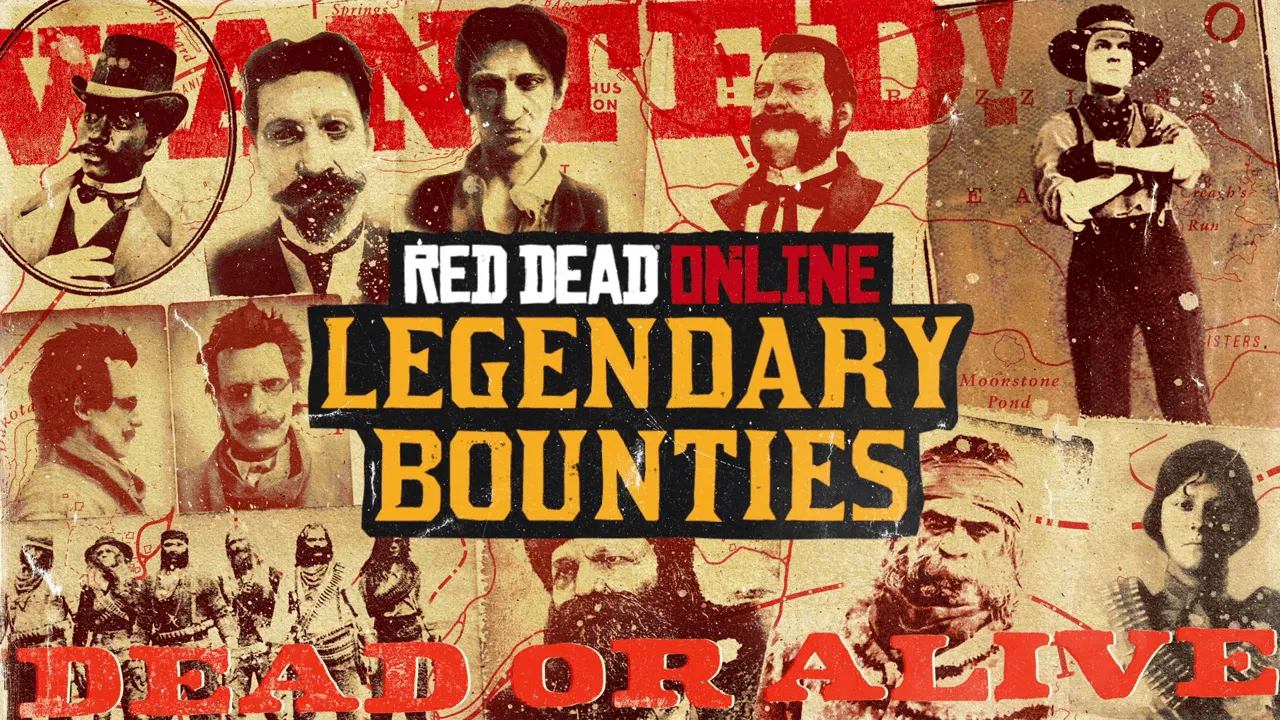 Red Dead Online: All 10 Legendary Bounties Now Available on the Bounty Board & more - RDR2 & Red Dead Online News Red Dead Online: All 10 Legendary Bounties Now Available on the Bounty Board & more - RDR2 & Red Dead Online News