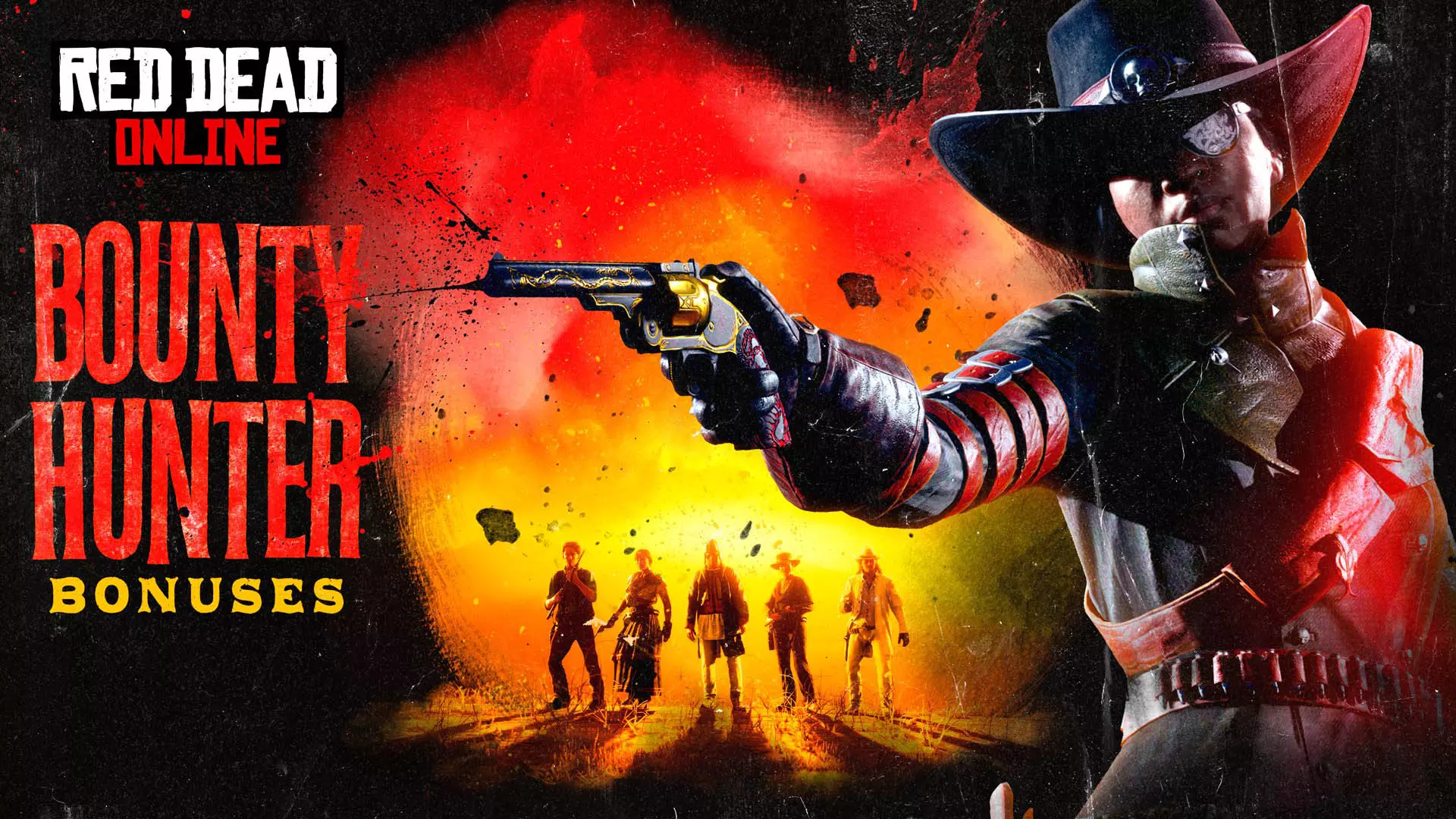 Bounty Hunter Bonuses in Red Dead Online All Month, Triple Rewards on Weekly Featured Series & more