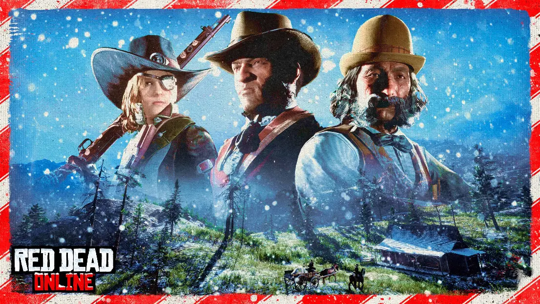 red dead online christmas event