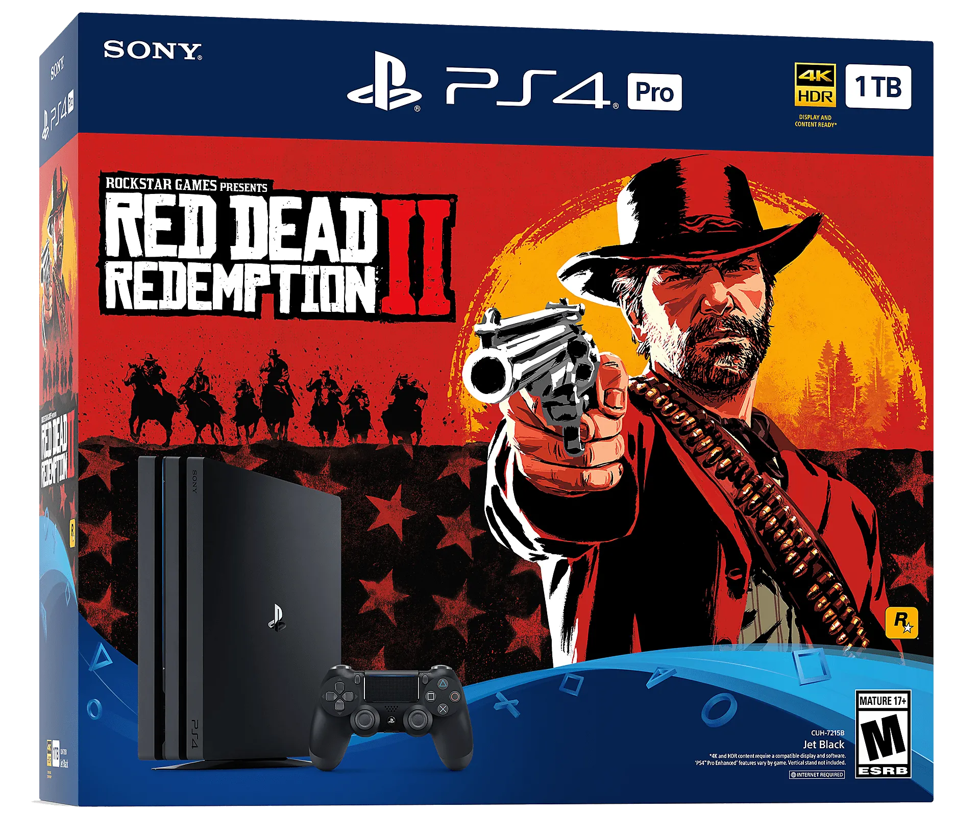 Red Dead Redemption 2 PS4 Pro bundle reveals game size