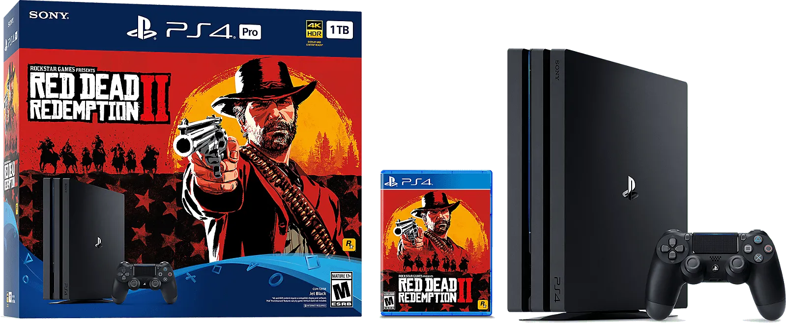 professionel scaring vedholdende Red Dead Redemption 2 PS4 Pro Bundle, Install Size and more