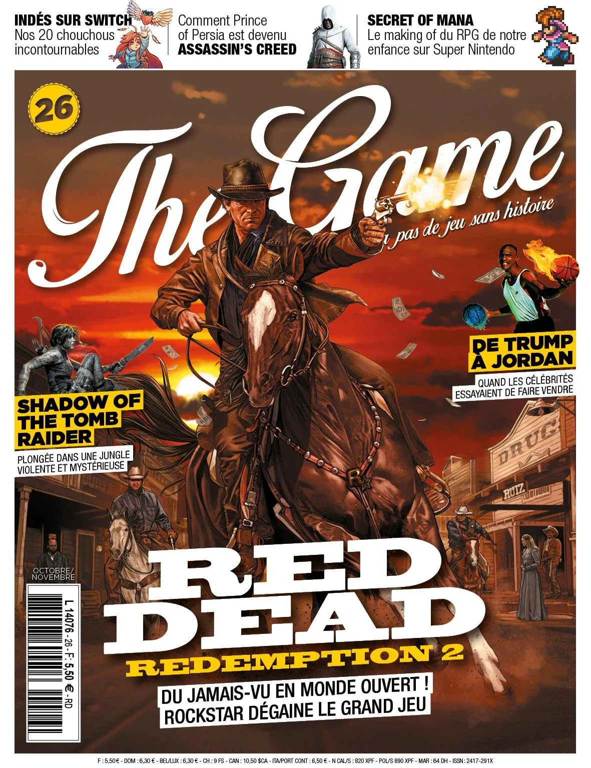 red dead redemption 2 the game le mag coverfront