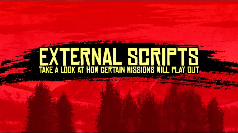 Red Dead Online: Ultimate Concept Bundle Accompanying Scripts - Heist Epilogue Cutscenes