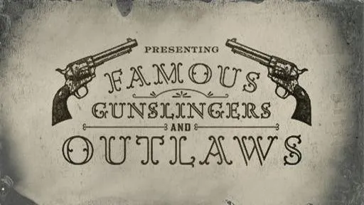 Famous Gunslingers Card Set - Cigarette Cards | Red Dead Redemption 2