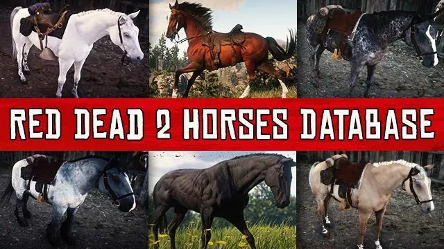 Launching: The complete and interactive Red Dead Redemption 2 Horses Database!