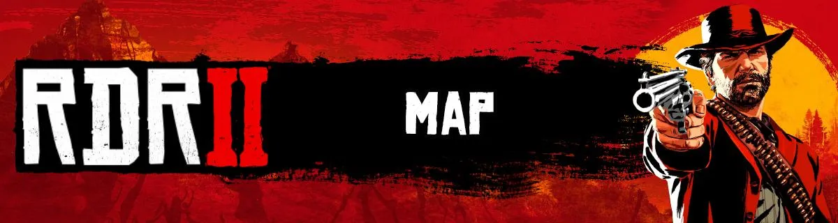 Red Dead Redemption 2 Map: Full RDR2 World Map in HD - RDR2 Location