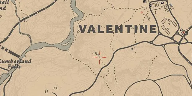 Red Dead Online Lowry's Revolver Map Location