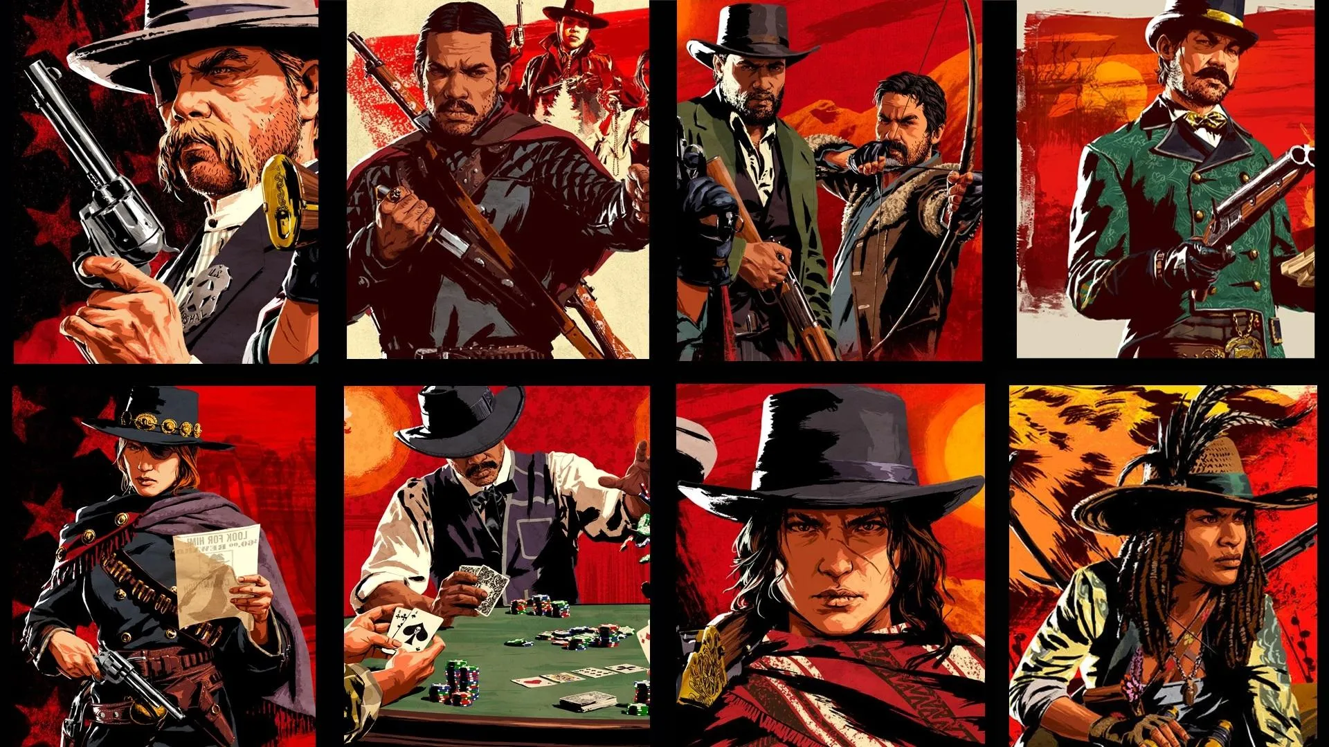 character artworks png red dead online