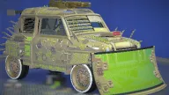 Future Shock Issi: Custom Paint Job by lebean_shoe