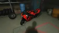 Hakuchou Drag Bike: Custom Paint Job by TheHunter1203