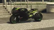 Hakuchou Drag Bike: Custom Paint Job by BoozeCom