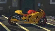 Hakuchou Drag Bike: Custom Paint Job by busp4ss