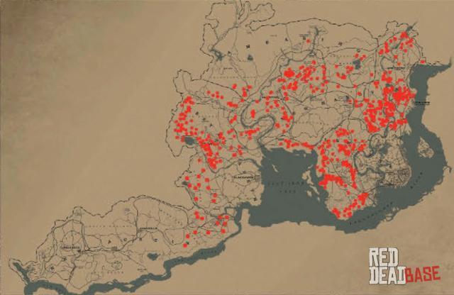 Rio Grande Wild Turkey - Map Location in RDR2 Rio Grande Wild Turkey - Map Location in RDR2