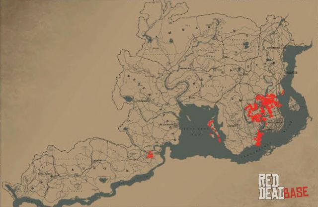 Alligator Snapping Turtle - Map Location in RDR2 Alligator Snapping Turtle - Map Location in RDR2