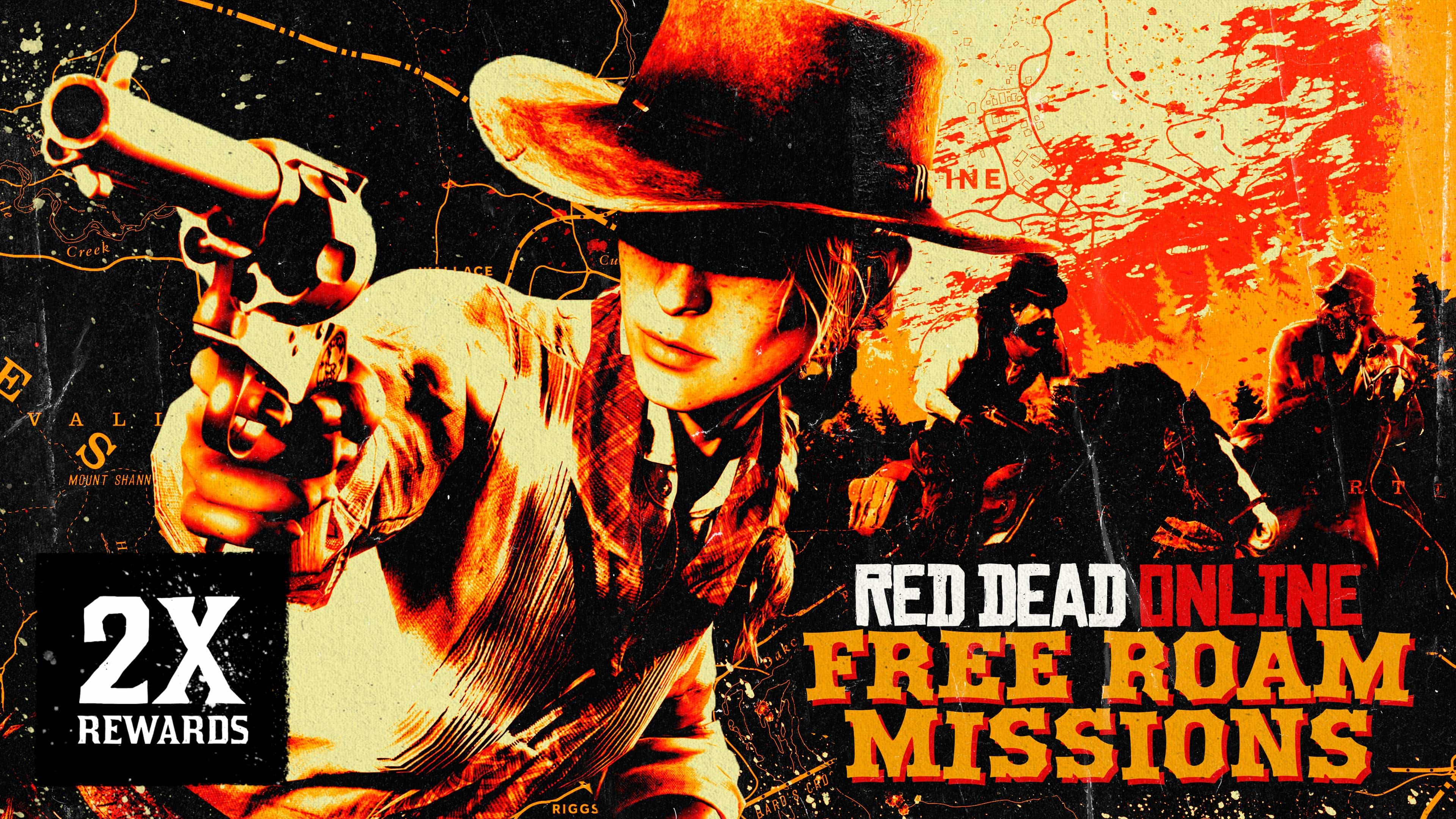 RedDeadOnline DoubleRewards FreeRoamMissions