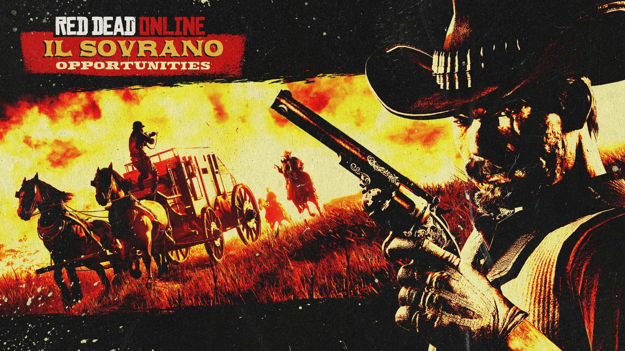 Red Dead Online: Double RDO$ & XP for Stealing Il Sovrano, Call To Arms Bonuses & more