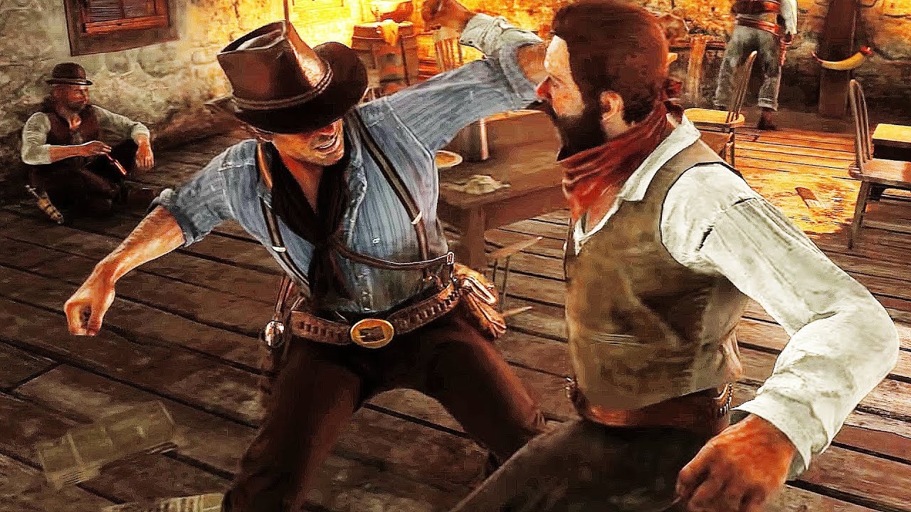 red dead redemption 2 combat