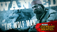 Red Dead Online "The Wolf Man" New Legendary Bounty Target & more