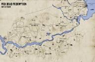 The Original Red Dead Redemption Map is in Red Dead Redemption 2