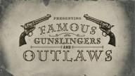 Famous Gunslingers Card Set