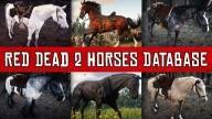 Launching: The complete and interactive Red Dead Redemption 2 Horses Database!