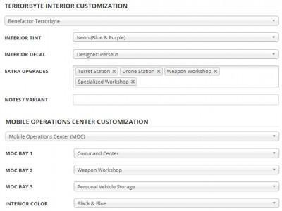 Command Centers Customization