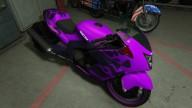 Hakuchou Drag Bike: Custom Paint Job by Azazel