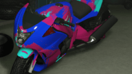 Hakuchou Drag Bike: Custom Paint Job by KDoomfang