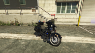 Police Bike: Custom Paint Job by OMNIDEUS55 Police Bike: Custom Paint Job by OMNIDEUS55