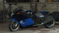Hakuchou Drag Bike: Custom Paint Job by FSTH000
