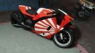 Hakuchou Drag Bike: Custom Paint Job by Gui.DK